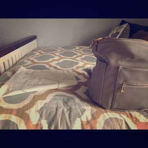 Fawn Design Grey Full Size Diaper Bag